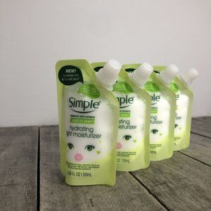 Simple Mini Hydrating Light Moisturizer lot of 4